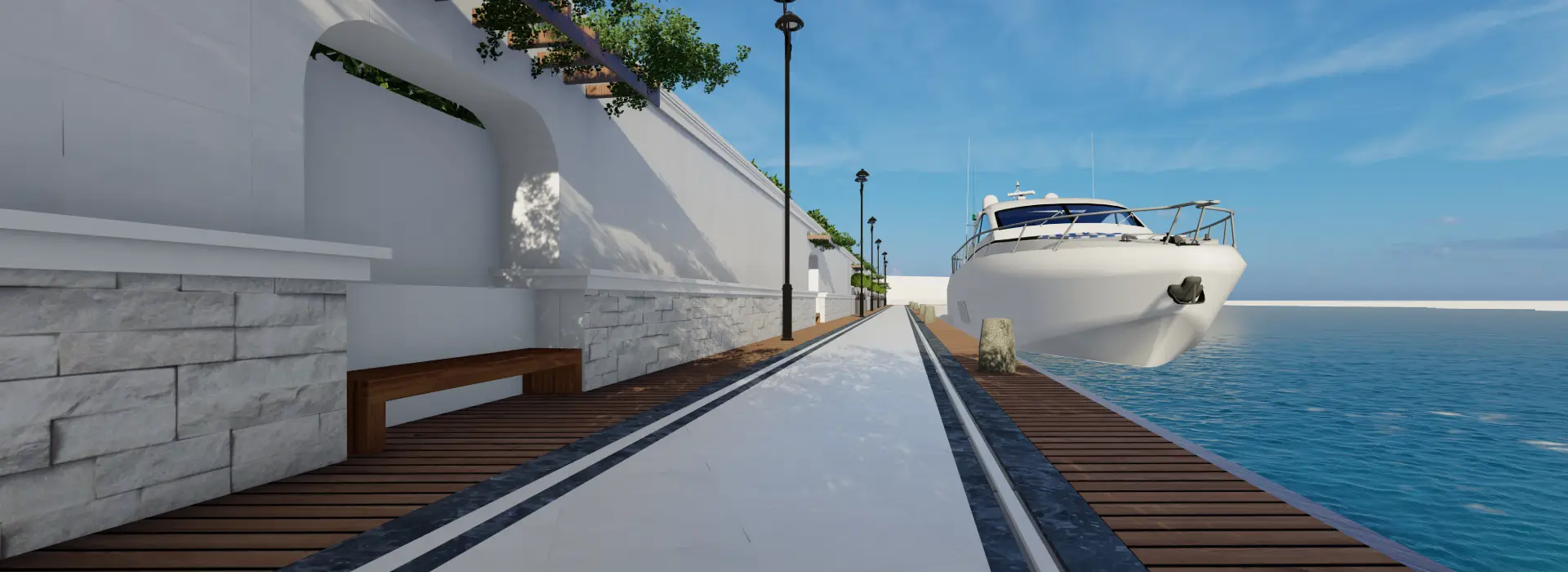 Izviđenje radova na Izgradi lukobrana i uređenje obale u Dobroj Luci, Herceg Novi.