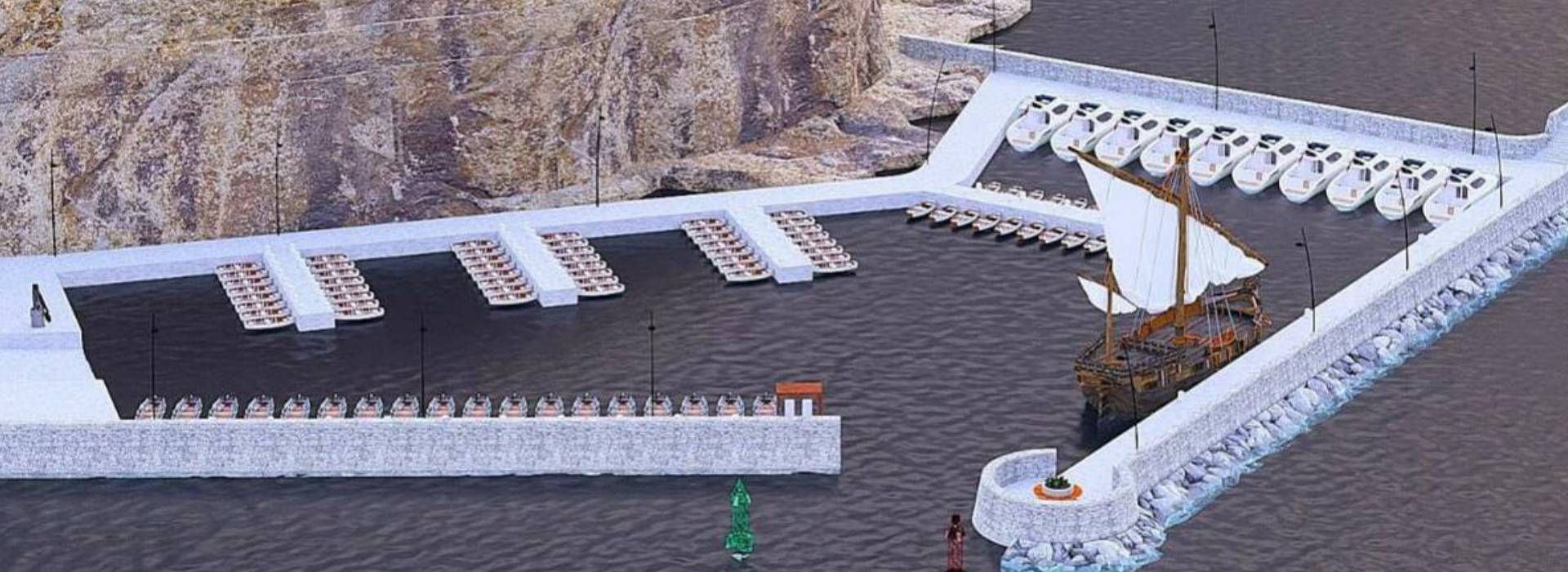 Viamont | Izrada glavnog projekta infrastrukturnog objekta - proširenja privezišta "Madrać" na zapadnoj strani poluostrva "Suka" odnosno na istočnoj strani Male plaže u Ulcinju